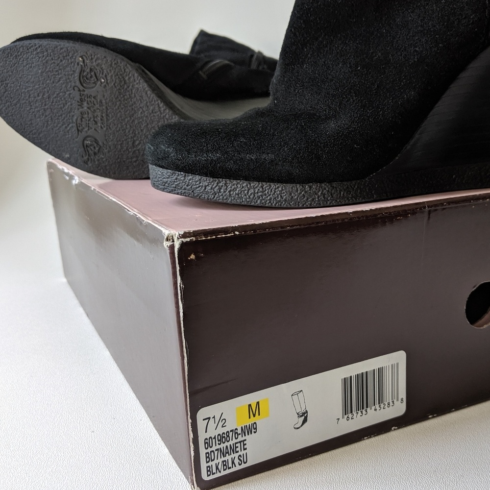 Bandolino high boots black suede - Picture 5 of 7